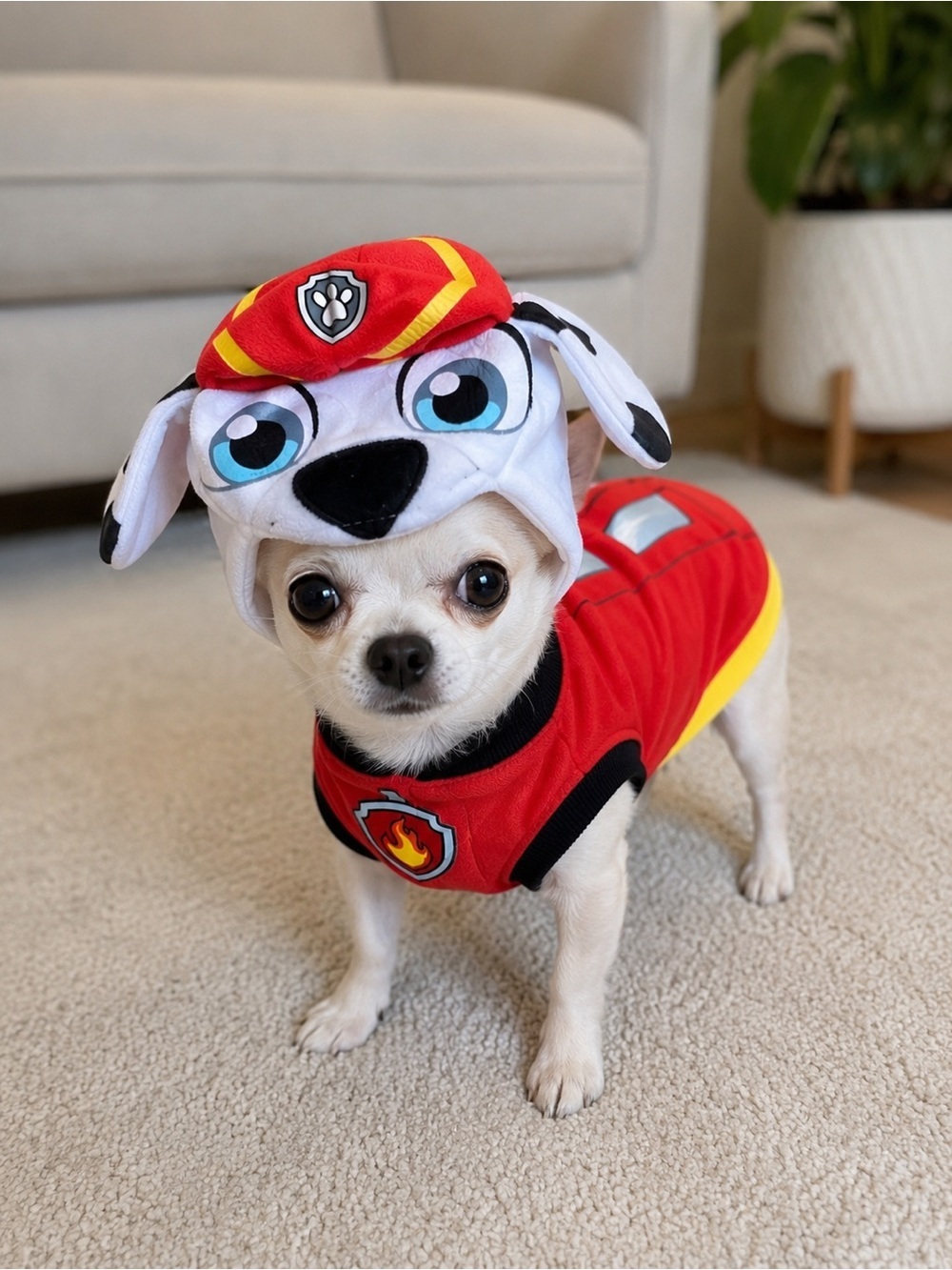 Nickelodeon Paw Patrol small breed dog costume size extra small